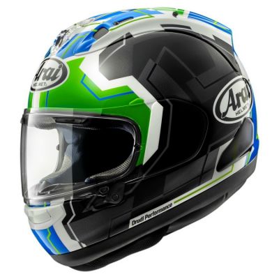 Arai RX-7V EVO JR 65 Green replika závodní helma vel.L